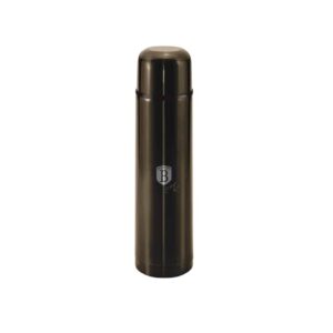 Berlinger Haus Metallic Line Shiny Black termosz – 500 ml-es rozsdamentes acél termosz fekete színben, dupla falú kialakítással