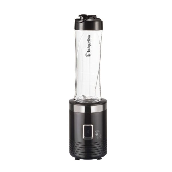 Berlinger Haus Black Silver turmixgép – botmixerrel, üvegpohárral, 250 W teljesítmény