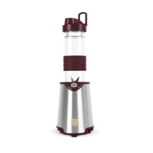 Berlinger Haus smoothie turmixgép 570 ml – hordozható palackkal, jégtörő funkcióval, rozsdamentes acél és matt bordó kivitelben