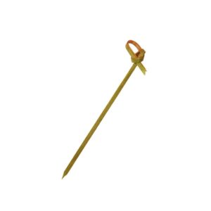 Csomózott fejű bambusz pálcika, 10 cm – 100 db BIO