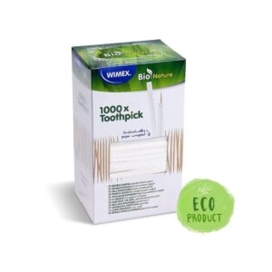 Fogpiszkáló BIO, papírcsomagolt, 1000 db – Wimex