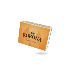 Korona hosszú és extrahosszú gyufa, környezetbarát csomagolásban