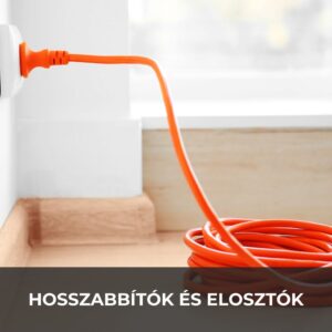 Hosszabbítók és elosztók