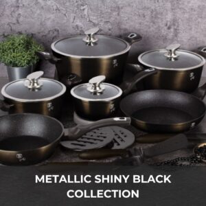 Metallic Shiny Black