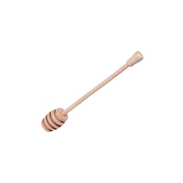 Mézcsurgató fából, klasszikus rovátkás fejjel, 17 cm-es méretben