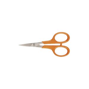Fiskars Classic körömvágó olló hajlított pengével, 10 cm-es méretben
