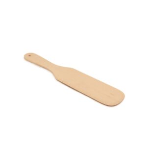 Palacsintafordító fa spatula természetes natúr kivitelben, 29 cm hosszúságban