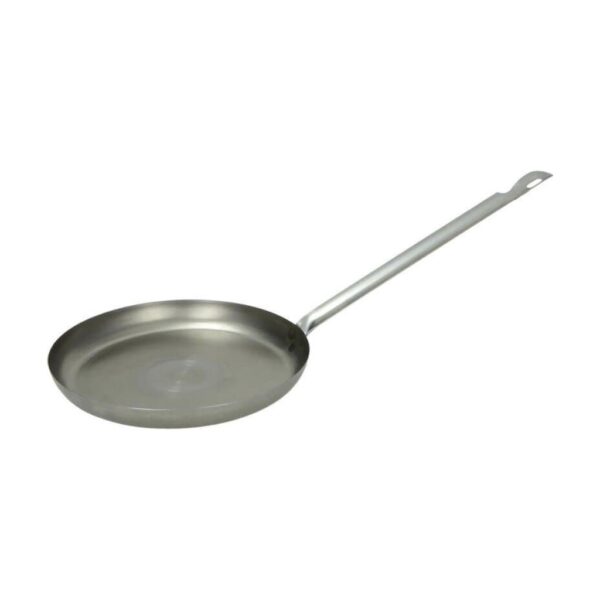 Vas palacsintasütő 22 cm-es átmérővel, gáztűzhelyre