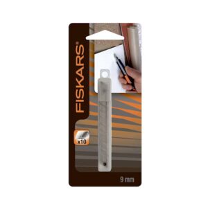 Fiskars pótpenge 9 mm pengekéshez – törhető kivitel, 10 db-os adagoló
