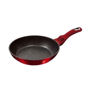 Berlinger Haus serpenyő 30 cm-es, márvány bevonattal, metál burgundy színben