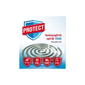 Protect szúnyogriasztó spirál 10 db-os csomag, kültéri használatra