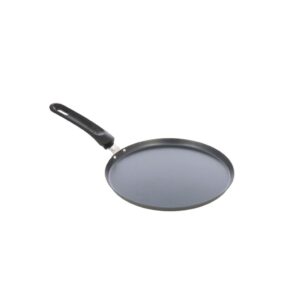 Acél palacsintasütő 24 cm, tapadásmentes bevonattal és műanyag nyéllel