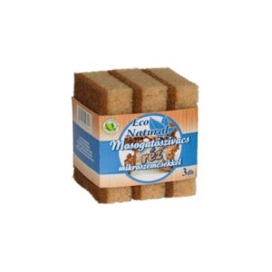 Eco Natural mosogatószivacs réz mikroszemcsékkel 3 db