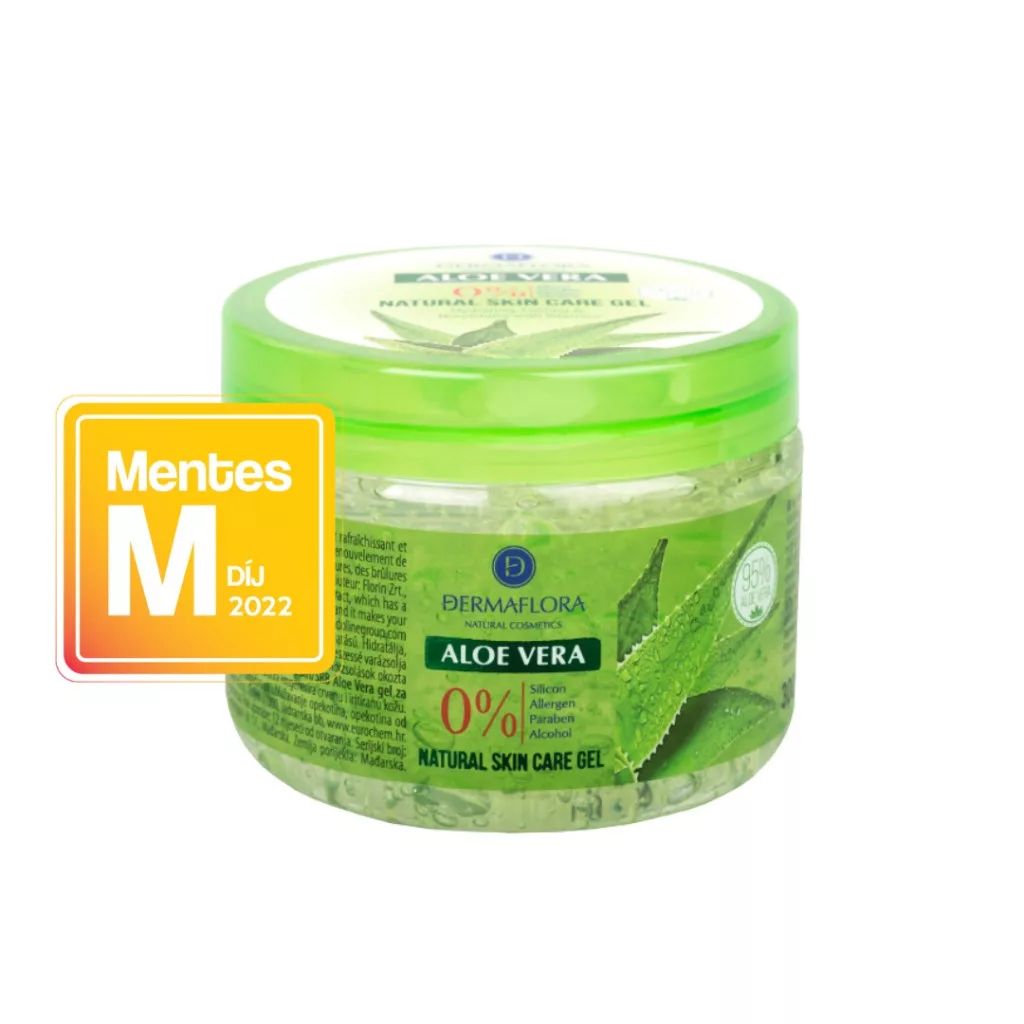 Aloe vera gél – nagy tisztaságú, hűsítő bőrnyugtató ápolás