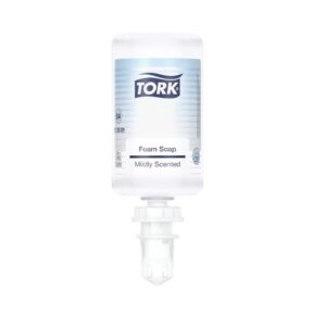 Tork habszappan S4, 1 literes flakon – friss illat, kézkímélő formula, S4 rendszerhez