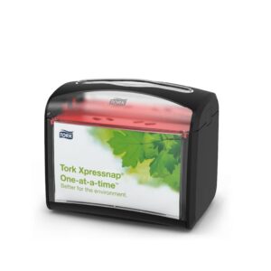 Tork 272611 szalvéta adagoló, fekete – N4 Xpressnap asztali kivitel