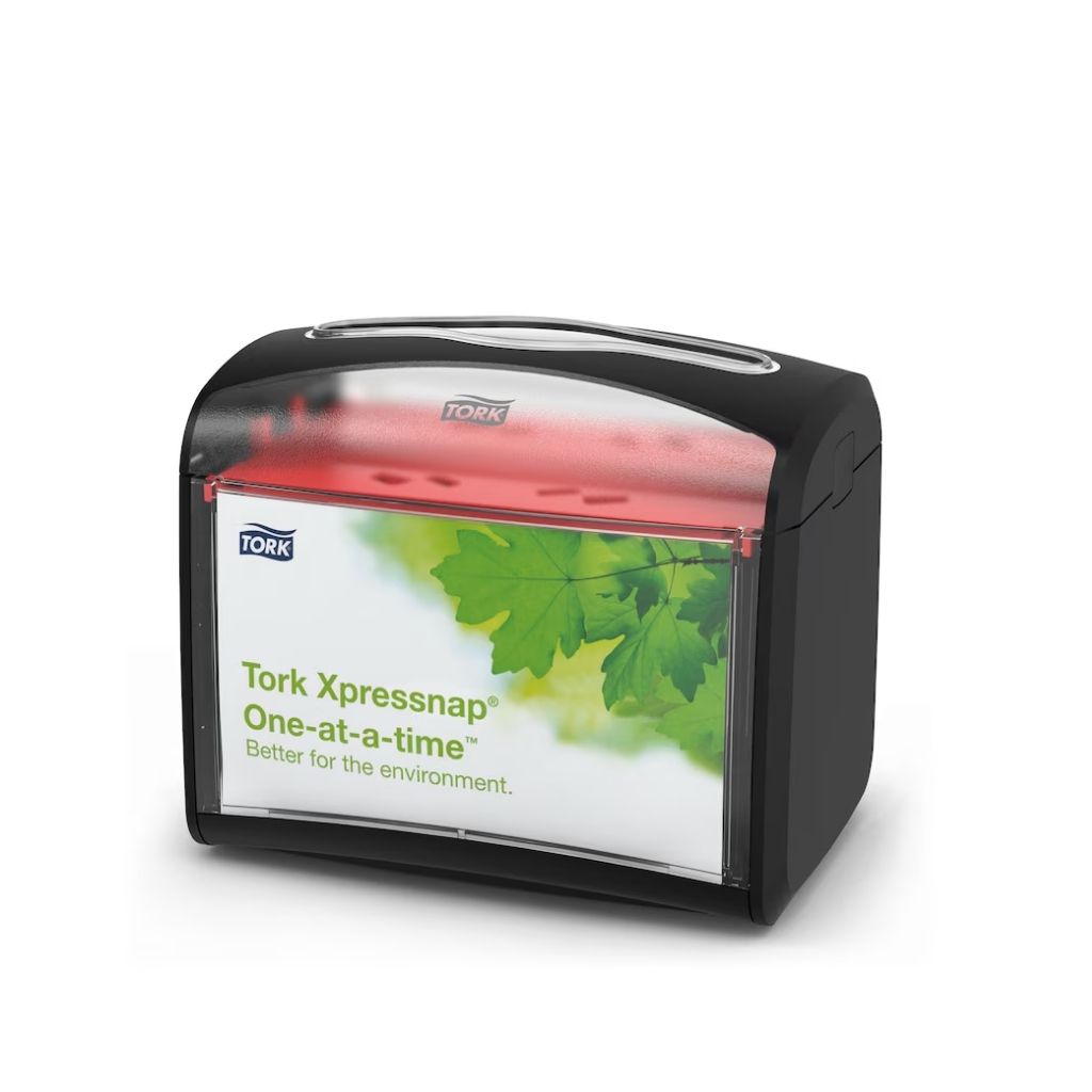 Tork 272611 szalvéta adagoló, fekete – N4 Xpressnap asztali kivitel