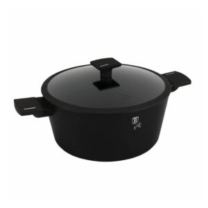 Berlinger Haus lábas 28 cm – Matte Black, fedővel