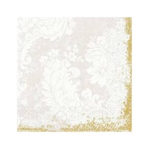 Duni Royal White papírszalvéta 33×33 cm, 3 rétegű – 250 db