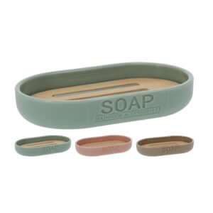 műanyag szappantartó vízelvezető betéttel többféle színben