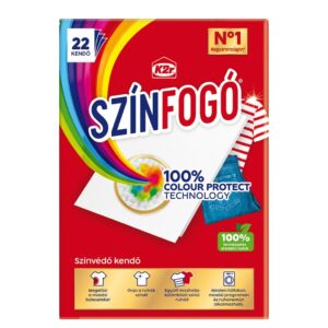 Színfogó kendő vegyes színű ruhák mosásához