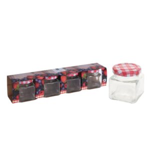 Mini befőttes üveg szett 75 ml kóstolókhoz 4 db