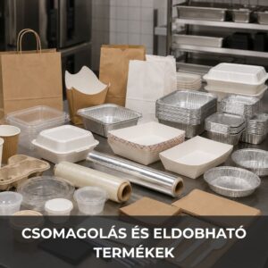 Csomagolás és eldobható termékek