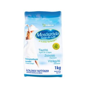 Unikén mosószóda 1 kg univerzális tisztító és vízlágyító