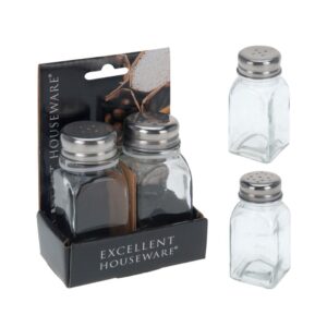 Só- és borsszóró üveg 100 ml 2 db