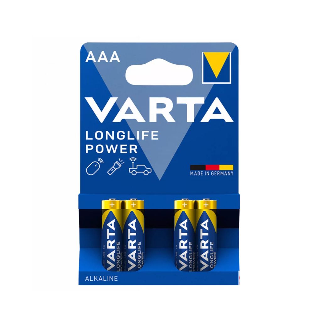 VARTA AAA alkáli elem 4 db
