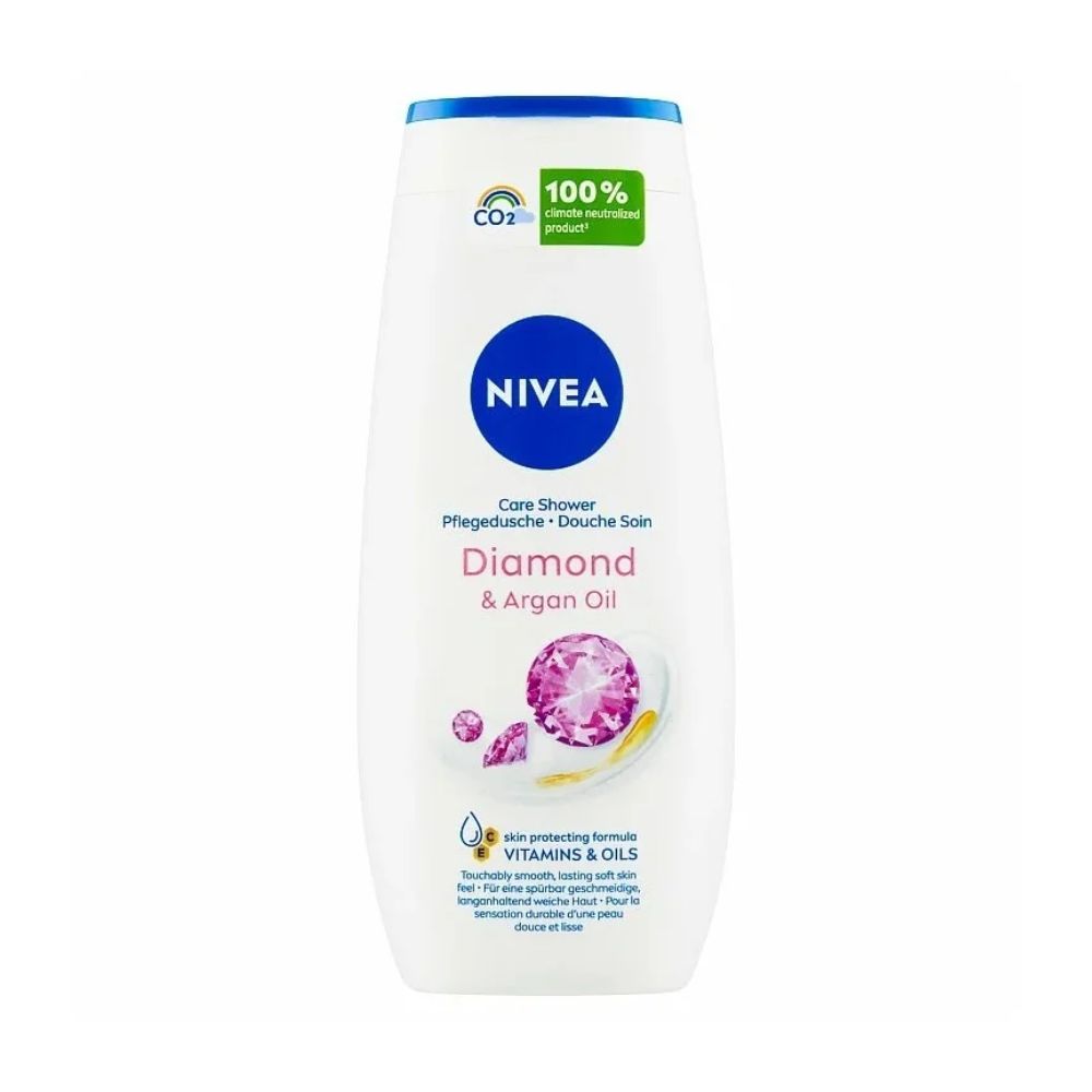 Nivea Diamond & Argan Oil krémtusfürdő 250 ml